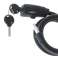 Bicycle lock, bicycle security, bicycle cable lock, spiral key, 150 cm image 2