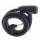 Bicycle lock, bicycle security, bicycle cable lock, spiral key, 150 cm image 4
