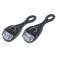 L BRNO Lamp, LED bicycle light, front and rear, 2 pieces image 1