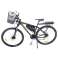Bicycle basket front basket metal click on click image 5