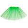 Tutu tulle jupe costume tenue verte photo 3