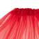 Tulle jupe tutu costume carnaval déguisement rouge photo 3