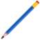 Water pump syringe pencil 54 86cm blue image 1