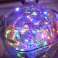 LED διακοσμητικά φώτα καλωδίων 10m 100LED πολύχρωμα εικόνα 4