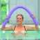 MUKAVAT AQUAFIT-UIMANUUDELIT 120CM VIOLETTI-VAALEANVIHREÄ 3038823 kuva 3
