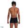 Ανδρικό σορτς κολύμβησης Speedo Medley Logo BLACK/PAPAYA μέγεθος S 8-11354A315 εικόνα 4
