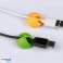 6-Pack Cable Organizer Holders for Efficient Wire Management - Self-Adhesive image 2