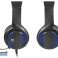 BLUE LED GAMING HEADPHONES DRAGON TRASLU46621 image 2