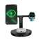 Baseus Wireless Charger Swan stand 3 in 1 Magnetic charger with TypeC image 3