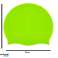 Swimming cap for swimming pool Monocap Green AS8590 image 1