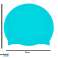 Swimming Cap Silicone Swimming Cap Monocap Light Blue AS8588 image 1