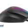 PELE 6400DPI NEON RGB USB GLIEMEŽU TRAMYS46766 attēls 3