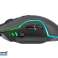 GAMING MOUSE 2400DPI NEON RGB LED EFFECT ASH TRAMYS46768 image 1