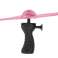 Launcher flying disk UFO propeller LED pink image 2