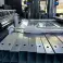 Slitesterke 140 cm antrasitt gjerdestolper for gjerder, størrelse 60x40mm, pakke med 100 stk bilde 2