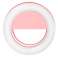 Селфи Кольцо Светодиодный кольцевой светильник RK-14 розовый изображение 5