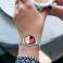 Bracelet Milanais Alogy Strap en acier inoxydable pour Smartwatch 20mm Sr photo 6