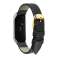Alogy leather band strap for Xiaomi Mi Band 3/4 Black image 1