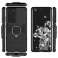 Alogy Stand Ring bruņu futrālis priekš Samsung Galaxy S21 Ultra black attēls 3