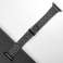 Bracelet strap Alogy Steel strap for Apple Watch 42/44/45/49mm Black image 3