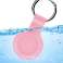 Silicone case Alogy key ring with carabiner for Apple AirTag Pink image 5