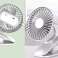 Draagbare backlit ventilator Alogy Fan met bureau clip US foto 6