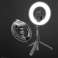 Selfie Stick Led Photo Light Alogy Ring Small with Tripod Kosme image 3