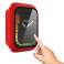Alogy 2in1 Case + Glass for Apple Watch 7 41mm Red image 2