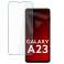 9H härdat glas alogy skärmskydd för Samsung Galaxy A23 bild 1