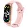 Alogy Silicone Strap with Clasp Band for Xiaomi Mi Band 7 Pink image 6