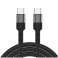 Alogy cable USB-C to USB-C Type C cable 3A 60W 2m Black image 1