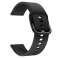 Universele band Alogy Strap met gesp voor smartwatch 20mm Zwart foto 3
