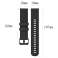 Universal Strap Alogy Armband mit Schnalle für Smartwatch Watch 18mm Charm Bild 4