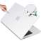 Alogy Hard Case for Apple Macbook Air 13 2022 M2 Matt White attēls 2