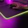 Masa Mouse Pad Oyun LED Arka Işık 35x25cm Siyah fotoğraf 2