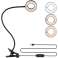 Lamp flexible ring lamp Alogy desk ring clip flexible image 1