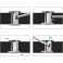 Cinturino elastico Alogy per Apple Watch 1/2/3/4/5/6/7/8/SE foto 2