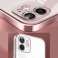 Alogy TPU Luxus Hülle mit Kameraabdeckung für Apple iPhone 12 rosa Bild 3