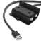 Batería recargable para Xbox One Controller Gamepad 2400mAh + cable USB fotografía 1