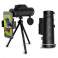 Obiectiv pentru telescopul telefonului Monocular 40X60 Zoom HD + Trepied fotografia 6