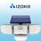 Lámpara solar 171 LEDs súper potentes con panel exterior Izoxis fotografía 6