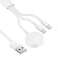 3in1 Cable 2x Lightning + Inductive Charger for Apple Watch iWatch pr image 2
