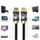 HDMI-HDMI 2.1 kabelis 8K 60Hz 4K 120Hz vaizdo perdavimas ir nuotrauka 2