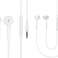 In-ear Fit bedrade hoofdtelefoon 100 cm Wit foto 5