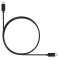 Choetech 2x cable usb-c type c 3A macbook black image 3