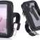 Soporte impermeable para motocicleta bicicleta scooter teléfono XL negro fotografía 1