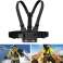 Verstelbare schouderbanden mount voor GoPro Chest Mount zwart foto 6