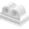 Silikoonist rihmakonksu hoidik Apple Airpods White'ile foto 1