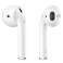 Silikoonist kõrvaklapid Apple AirPods EarPods läbipaistva piima jaoks foto 1