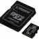 Kingston XC 128GB klasse 10 microSD minnekort + SD-adapter bilde 1